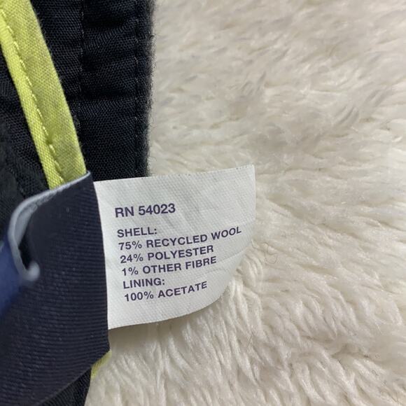 Gap grey wool blend classic button down mini skirt, size 6 - Picture 9 of 10